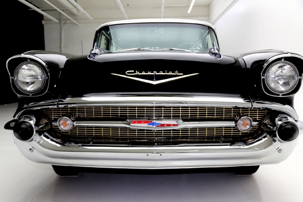 For Sale Used 1957 Chevrolet Nomad Onyx Black, very original | American Dream Machines Des Moines IA 50309