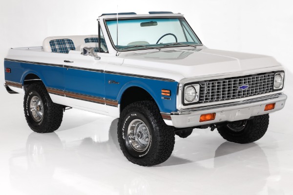 For Sale Used 1972 Chevrolet Blazer 4WD 350 4-Spd PS PB AC Plaid | American Dream Machines Des Moines IA 50309