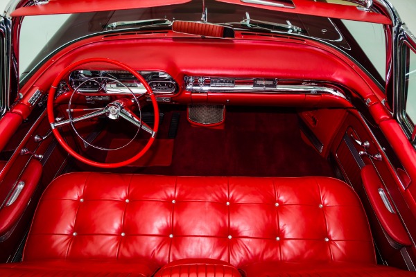 For Sale Used 1957 Cadillac Series 62 Black Red Leather | American Dream Machines Des Moines IA 50309
