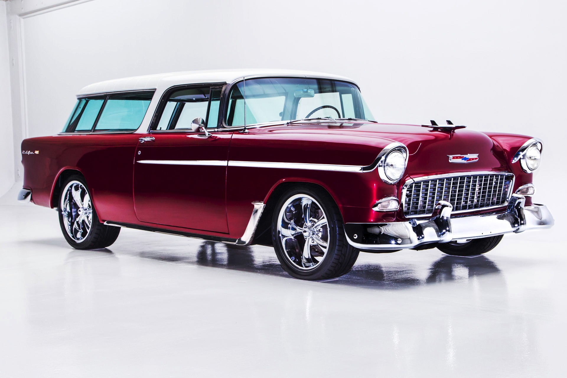 For Sale Used 1955 Chevrolet Nomad 468/450HP Auto AC | American Dream Machines Des Moines IA 50309