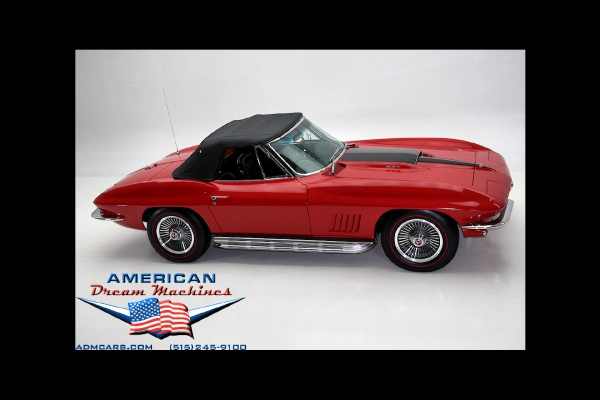 ERTL 1/18 1967 Corvette L-88 Convertible WHITE w/ANT 7491 American Muscle Car 67 