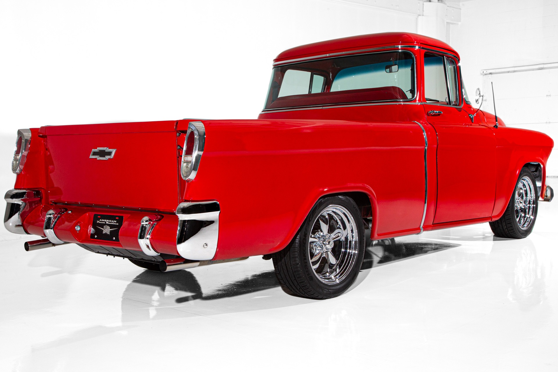 For Sale Used 1956 Chevrolet Pickup Cameo Big Window 350, AC | American Dream Machines Des Moines IA 50309
