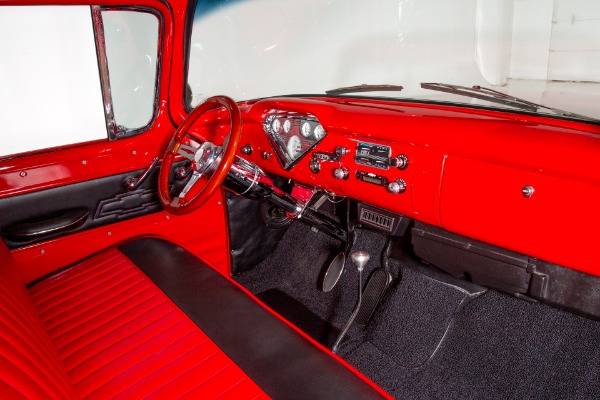 For Sale Used 1956 Chevrolet Pickup Cameo Big Window 350, AC | American Dream Machines Des Moines IA 50309