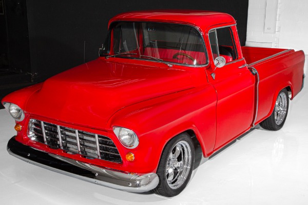 For Sale Used 1956 Chevrolet Pickup Cameo Big Window 350, AC | American Dream Machines Des Moines IA 50309