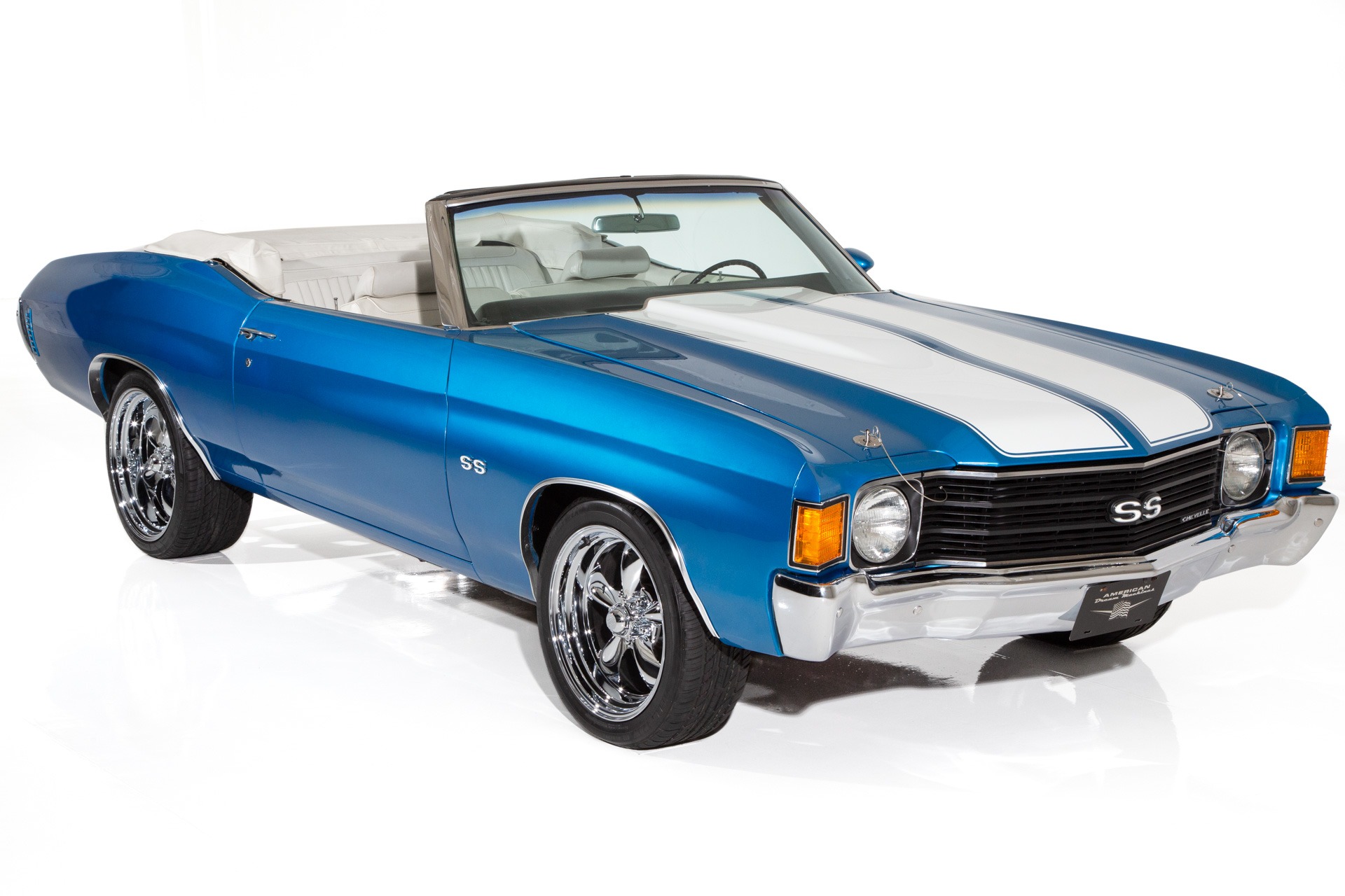 For Sale Used 1972 Chevrolet Chevelle SS #s Match Build Sheet | American Dream Machines Des Moines IA 50309