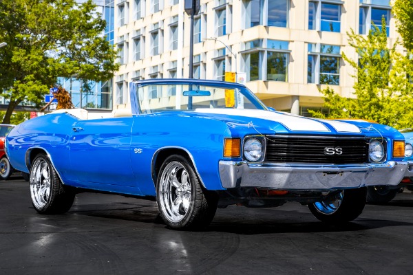 For Sale Used 1972 Chevrolet Chevelle SS #s Match Build Sheet | American Dream Machines Des Moines IA 50309