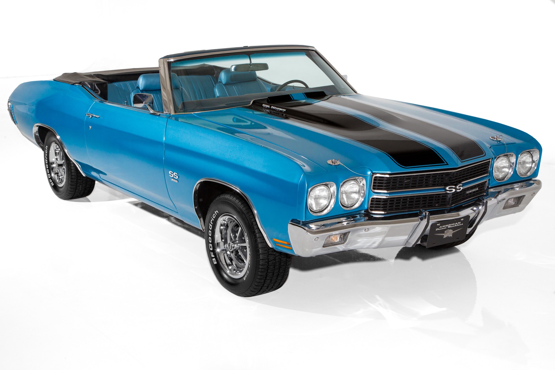 For Sale Used 1970 Chevrolet Chevelle SS Convertible 396 4-Spd | American Dream Machines Des Moines IA 50309