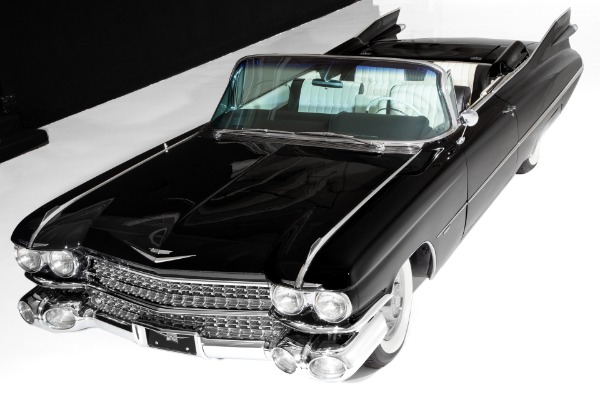 For Sale Used 1959 Cadillac Series 62 Convertible AC Great Fins | American Dream Machines Des Moines IA 50309