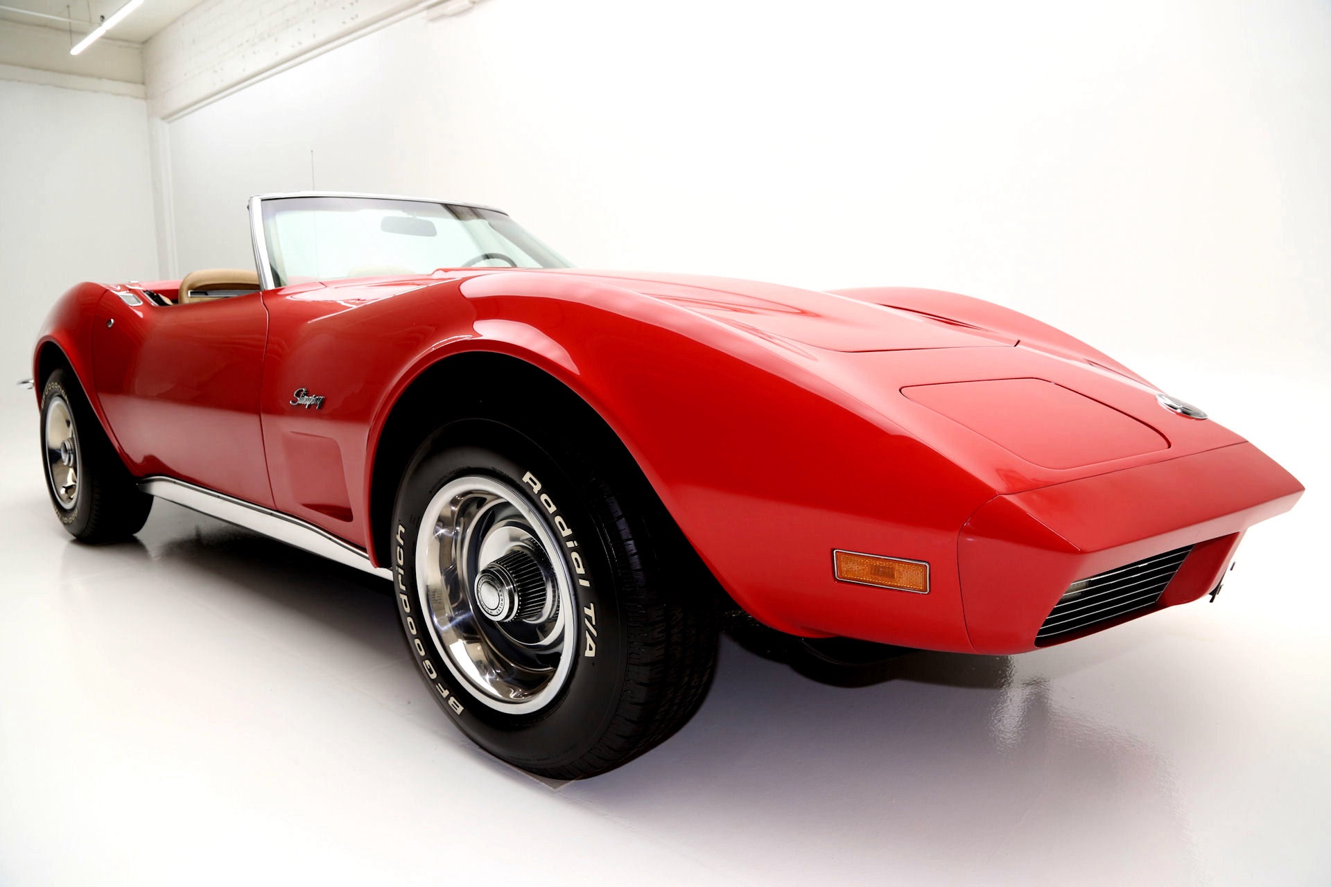 For Sale Used 1973 Corvette Convertible 4 speed 350#'s PS PB Tilt | American Dream Machines Des Moines IA 50309