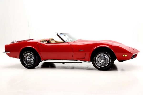 For Sale Used 1973 Corvette Convertible 4 speed 350#'s PS PB Tilt | American Dream Machines Des Moines IA 50309