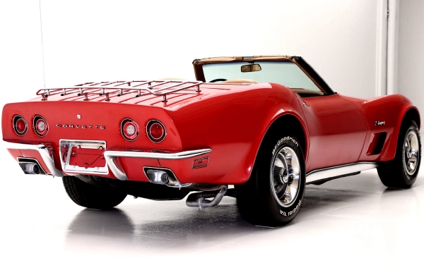 For Sale Used 1973 Corvette Convertible 4 speed 350#'s PS PB Tilt | American Dream Machines Des Moines IA 50309