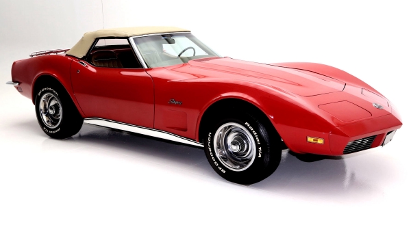 For Sale Used 1973 Corvette Convertible 4 speed 350#'s PS PB Tilt | American Dream Machines Des Moines IA 50309