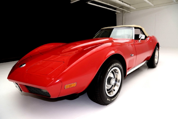 For Sale Used 1973 Corvette Convertible 4 speed 350#'s PS PB Tilt | American Dream Machines Des Moines IA 50309