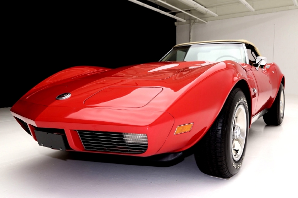 For Sale Used 1973 Corvette Convertible 4 speed 350#'s PS PB Tilt | American Dream Machines Des Moines IA 50309