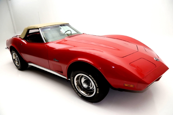 For Sale Used 1973 Corvette Convertible 4 speed 350#'s PS PB Tilt | American Dream Machines Des Moines IA 50309