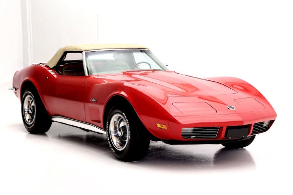 For Sale Used 1973 Corvette Convertible 4 speed 350#'s PS PB Tilt | American Dream Machines Des Moines IA 50309