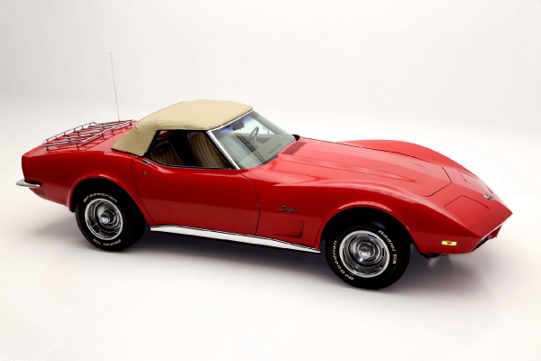 For Sale Used 1973 Corvette Convertible 4 speed 350#'s PS PB Tilt | American Dream Machines Des Moines IA 50309