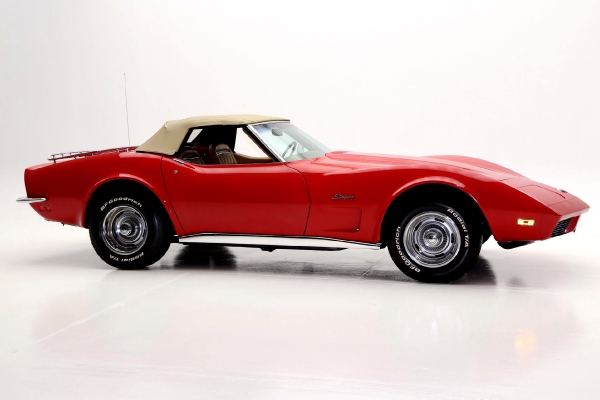 For Sale Used 1973 Corvette Convertible 4 speed 350#'s PS PB Tilt | American Dream Machines Des Moines IA 50309