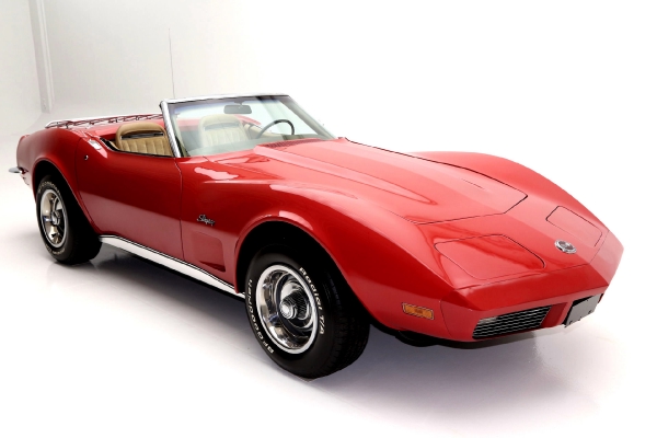 For Sale Used 1973 Corvette Convertible 4 speed 350#'s PS PB Tilt | American Dream Machines Des Moines IA 50309