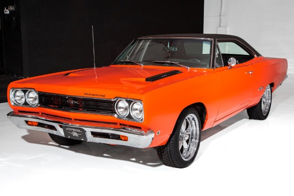 For Sale Used 1968 Plymouth GTX L-Code 440 Pistol Grip 4-Speed | American Dream Machines Des Moines IA 50309