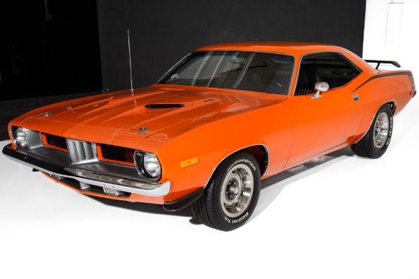 For Sale Used 1973 Plymouth Cuda 340ci 4-Speed BS Code Cuda | American Dream Machines Des Moines IA 50309