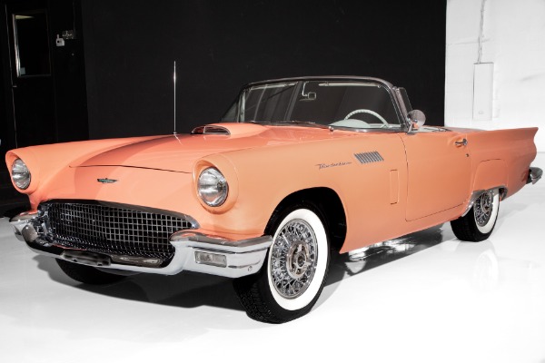 For Sale Used 1957 Ford Thunderbird Coral Sand 312 Port hole | American Dream Machines Des Moines IA 50309