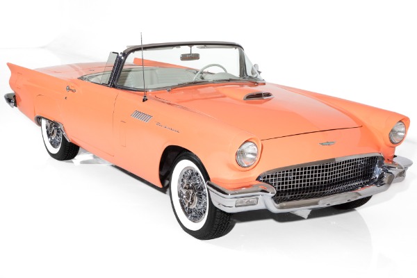 For Sale Used 1957 Ford Thunderbird Coral Sand 312 Port hole | American Dream Machines Des Moines IA 50309