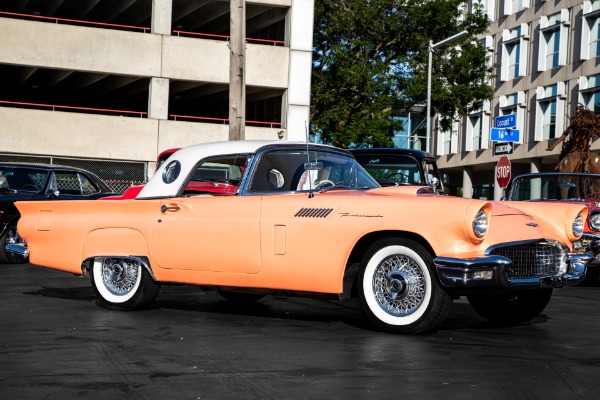 For Sale Used 1957 Ford Thunderbird Coral Sand 312 Port hole | American Dream Machines Des Moines IA 50309