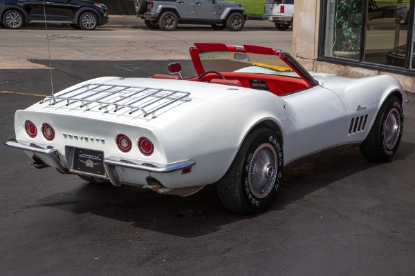 For Sale Used 1969 Chevrolet Corvette Pedigree Survivor, Red int. #s Matching 350/350hp 4-Speed, PB | American Dream Machines Des Moines IA 50309