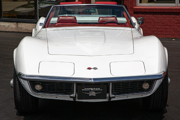 For Sale Used 1969 Chevrolet Corvette Pedigree Survivor, Red int. #s Matching 350/350hp 4-Speed, PB | American Dream Machines Des Moines IA 50309