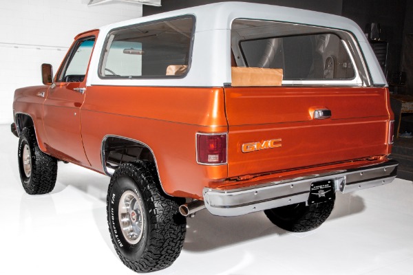 For Sale Used 1977 GMC Jimmy Orange metallic 350ci 4-Spd 4WD | American Dream Machines Des Moines IA 50309