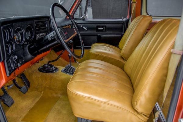For Sale Used 1977 GMC Jimmy Orange metallic 350ci 4-Spd 4WD | American Dream Machines Des Moines IA 50309