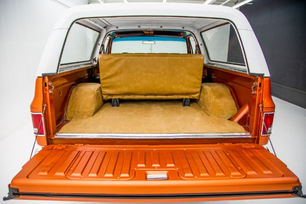 For Sale Used 1977 GMC Jimmy Orange metallic 350ci 4-Spd 4WD | American Dream Machines Des Moines IA 50309