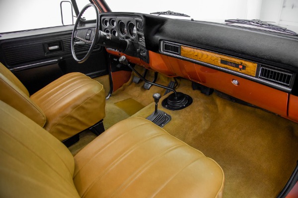 For Sale Used 1977 GMC Jimmy Orange metallic 350ci 4-Spd 4WD | American Dream Machines Des Moines IA 50309