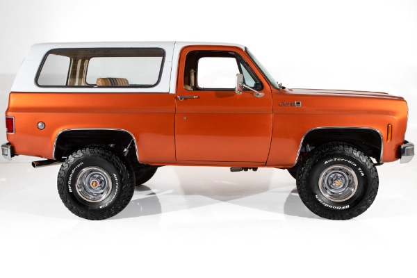 For Sale Used 1977 GMC Jimmy Orange metallic 350ci 4-Spd 4WD | American Dream Machines Des Moines IA 50309