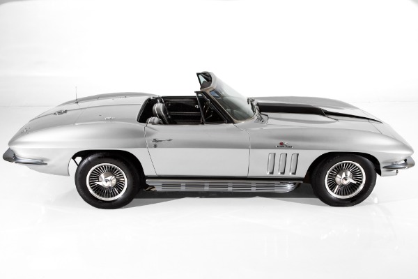 For Sale Used 1966 Chevrolet Corvette Silver/Black  4-Speed | American Dream Machines Des Moines IA 50309