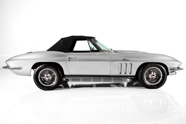 For Sale Used 1966 Chevrolet Corvette Silver/Black  4-Speed | American Dream Machines Des Moines IA 50309