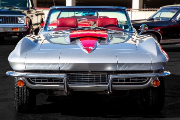 For Sale Used 1966 Chevrolet Corvette AC 4-Speed, KO Wheels | American Dream Machines Des Moines IA 50309