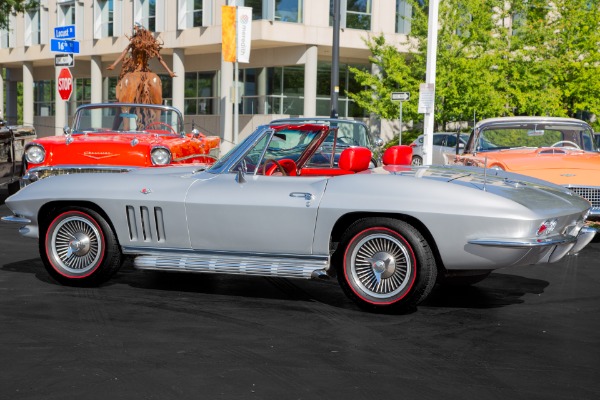 For Sale Used 1966 Chevrolet Corvette AC 4-Speed, KO Wheels | American Dream Machines Des Moines IA 50309