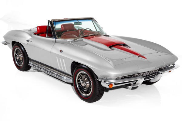 For Sale Used 1966 Chevrolet Corvette AC 4-Speed, KO Wheels | American Dream Machines Des Moines IA 50309