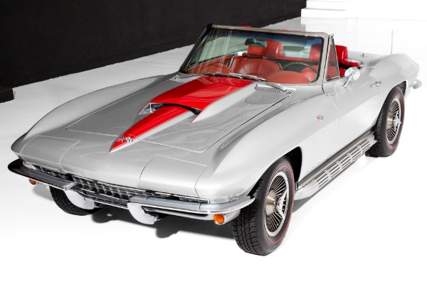 For Sale Used 1966 Chevrolet Corvette AC 4-Speed, KO Wheels | American Dream Machines Des Moines IA 50309