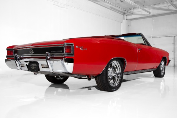 For Sale Used 1967 Chevrolet Chevelle Red/Red 396 AC PB PS | American Dream Machines Des Moines IA 50309