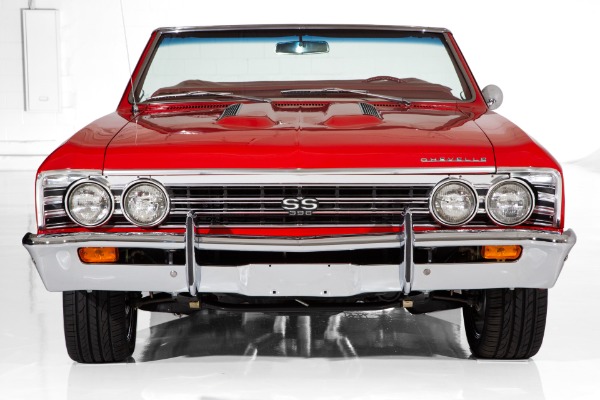 For Sale Used 1967 Chevrolet Chevelle Red/Red 396 AC PB PS | American Dream Machines Des Moines IA 50309