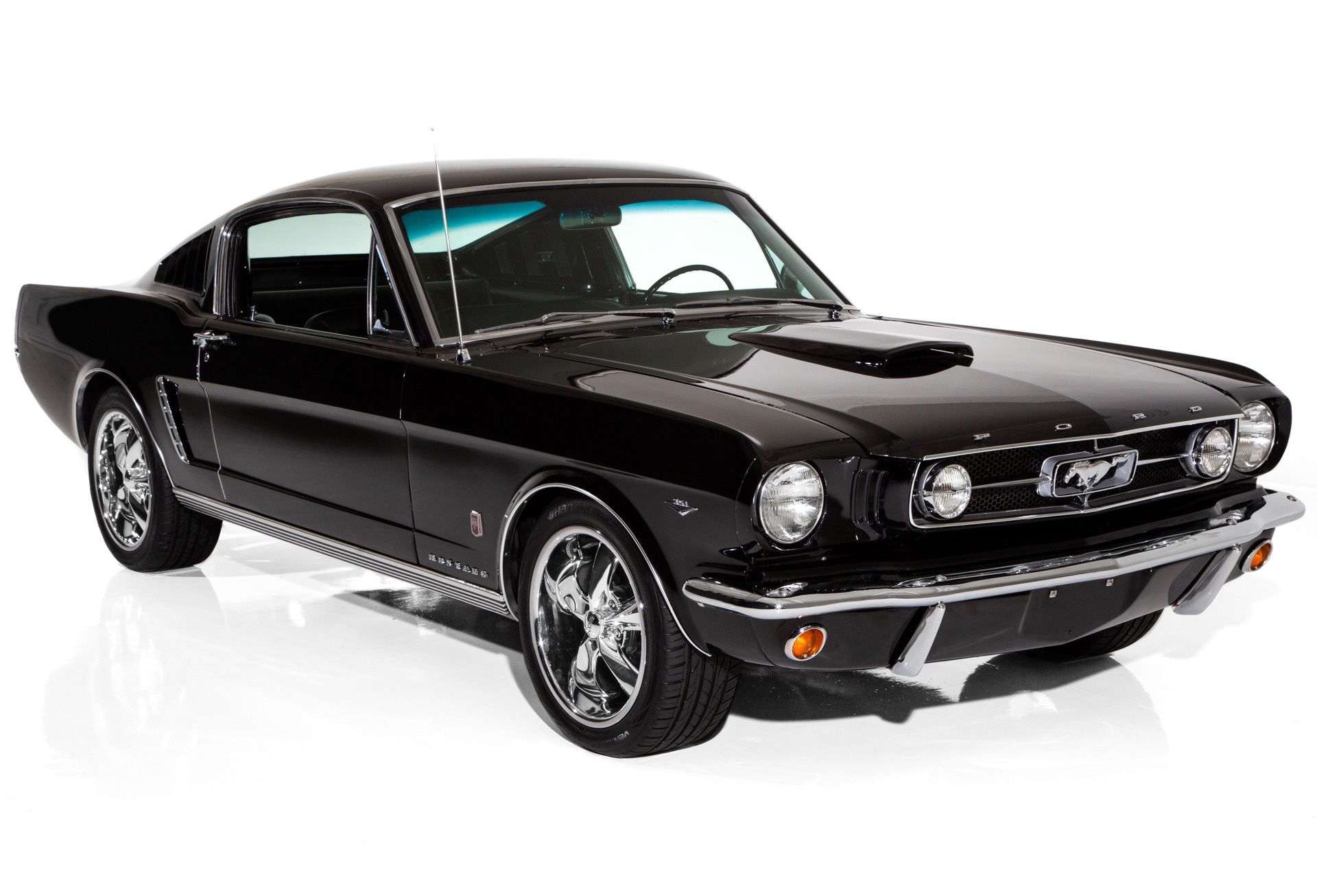 For Sale Used 1965 Ford Mustang Black/Black 351ci  5-Speed | American Dream Machines Des Moines IA 50309