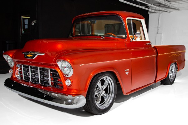 For Sale Used 1955 Chevrolet Pickup Show Truck AC Cameo Bed | American Dream Machines Des Moines IA 50309