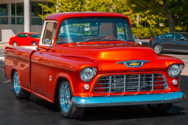 For Sale Used 1955 Chevrolet Pickup Show Truck AC Cameo Bed | American Dream Machines Des Moines IA 50309