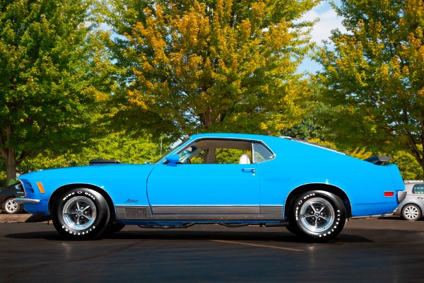 For Sale Used 1970 Ford Mustang Mach 1, Rotisserie Restored | American Dream Machines Des Moines IA 50309