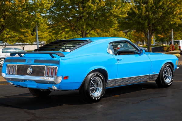 For Sale Used 1970 Ford Mustang Mach 1, Rotisserie Restored | American Dream Machines Des Moines IA 50309