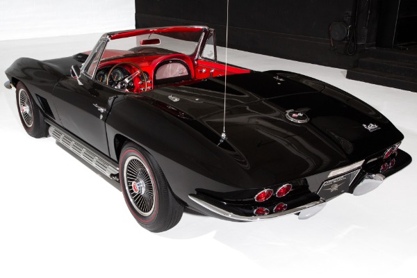 For Sale Used 1967 Chevrolet Corvette New Jet Black Paint | American Dream Machines Des Moines IA 50309