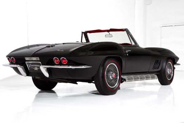 For Sale Used 1967 Chevrolet Corvette New Jet Black Paint | American Dream Machines Des Moines IA 50309